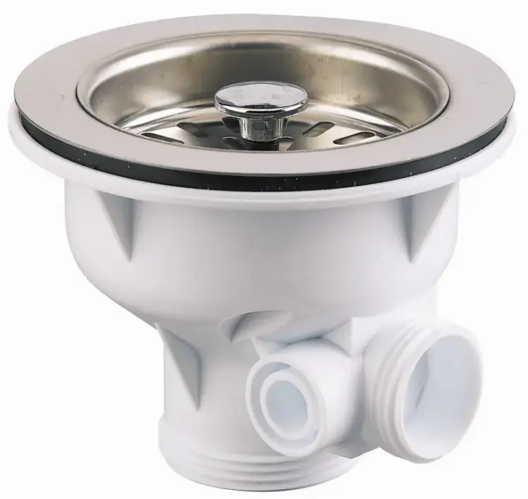 Bouchon Filtre évier Schläfer 83 Mm Acier Inox 304 - Universel, Anti-débris, Compatible Avec Franke Et Autres - 2