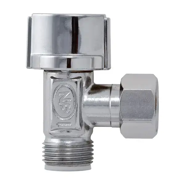 Robinet De Chasse D'Eau Kotarbau - Chromé 3/4 Pouce Avec Levier - Économie D'Eau Pour WC