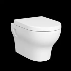 Idevit Alfa WC suspendu sans bride avec fixations invisibles +