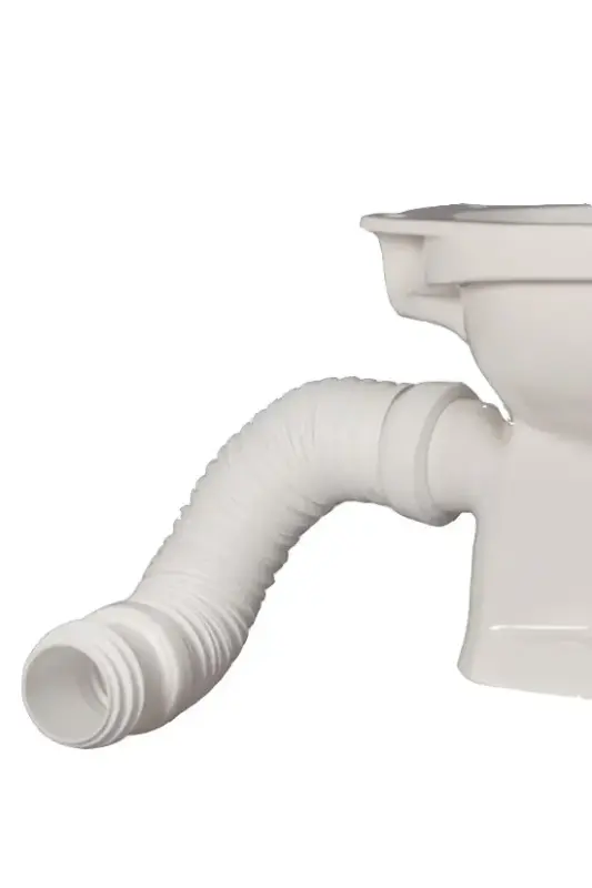 Pipe WC souple extensible à lèvre MULTIFORME
